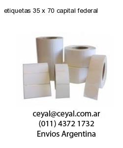 etiquetas 35 x 70 capital federal