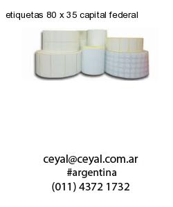 etiquetas 80 x 35 capital federal