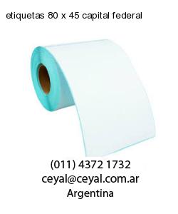 etiquetas 80 x 45 capital federal