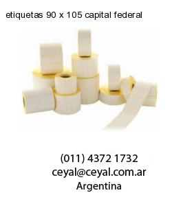 etiquetas 90 x 105 capital federal