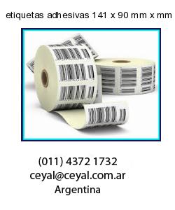 etiquetas adhesivas 141 x 90 mm x mm