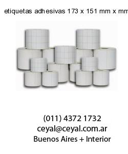 etiquetas adhesivas 173 x 151 mm x mm