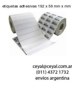 etiquetas adhesivas 192 x 56 mm x mm