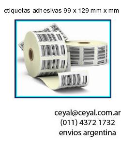 etiquetas adhesivas 99 x 129 mm x mm