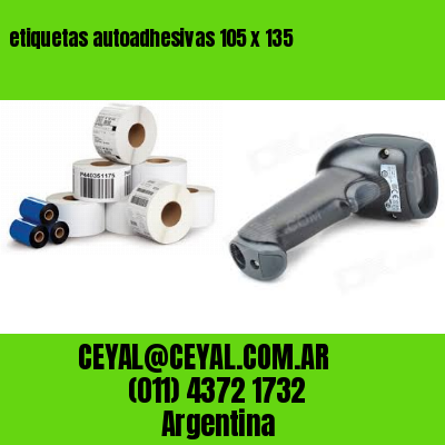 etiquetas autoadhesivas 105 x 135