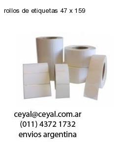 rollos de etiquetas 47 x 159