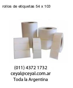 rollos de etiquetas 54 x 103