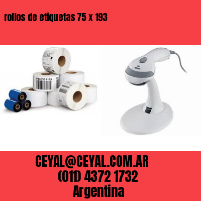 rollos de etiquetas 75 x 193