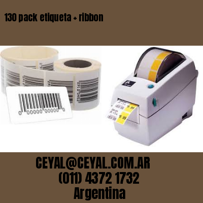 130 pack etiqueta   ribbon
