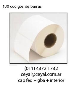 180 codigos de barras