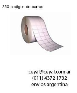 330 codigos de barras