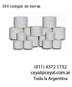 360 codigos de barras