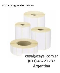 400 codigos de barras