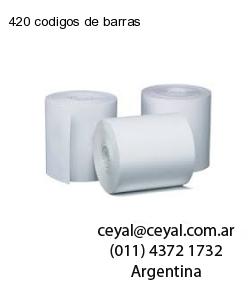 420 codigos de barras