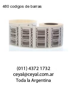 480 codigos de barras