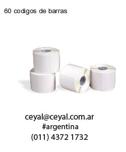 60 codigos de barras