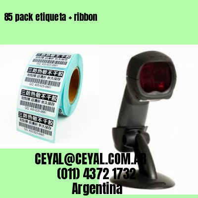 85 pack etiqueta   ribbon