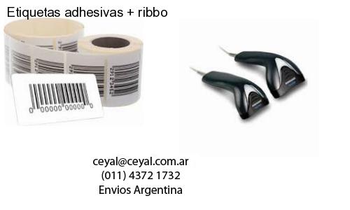 Etiquetas adhesivas ribbo