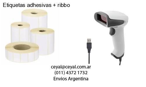 Etiquetas adhesivas ribbo