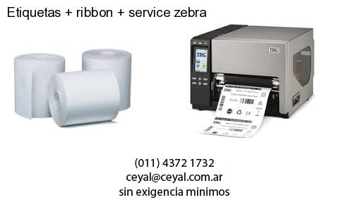 Etiquetas   ribbon   service zebra