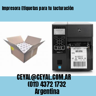 Impresora Etiquetas para tu facturación