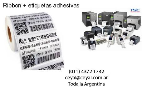 Ribbon   etiquetas adhesivas