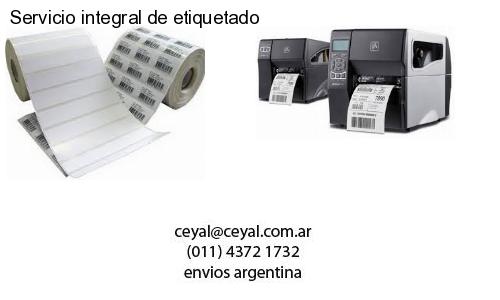 Servicio integral de etiquetado