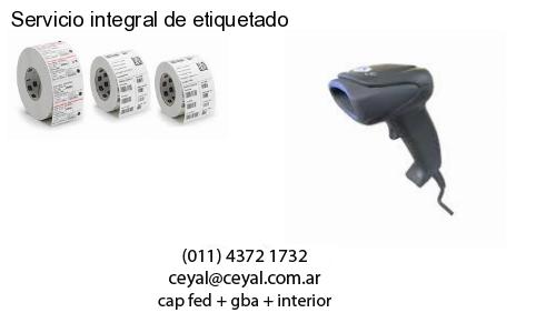 Servicio integral de etiquetado