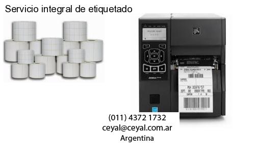 Servicio integral de etiquetado