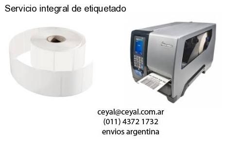Servicio integral de etiquetado