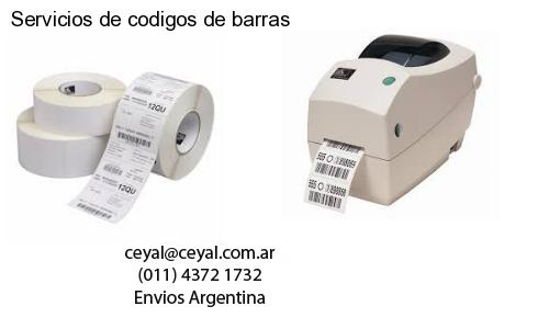 Servicios de codigos de barras