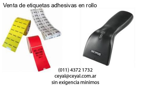 Venta de etiquetas adhesivas en rollo