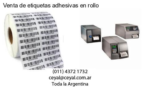 Venta de etiquetas adhesivas en rollo