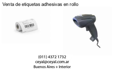Venta de etiquetas adhesivas en rollo