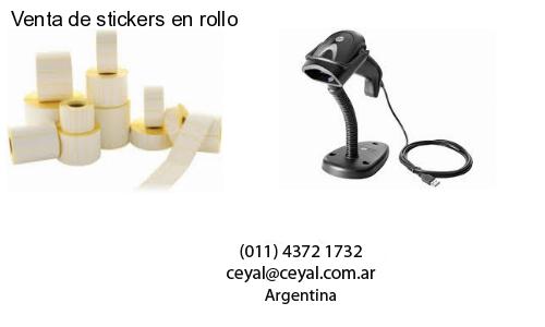 Venta de stickers en rollo