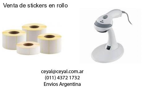 Venta de stickers en rollo