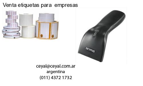 Venta etiquetas para empresas