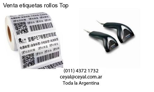 Venta etiquetas rollos Top