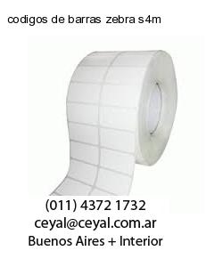codigos de barras zebra s4m