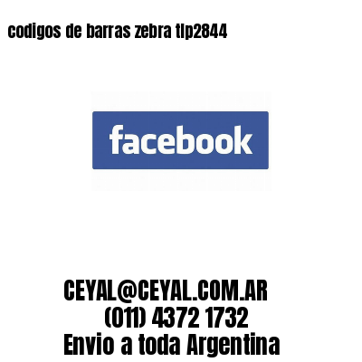 codigos de barras zebra tlp2844