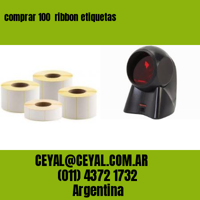 comprar 100  ribbon etiquetas