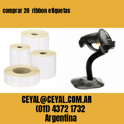 comprar 20  ribbon etiquetas