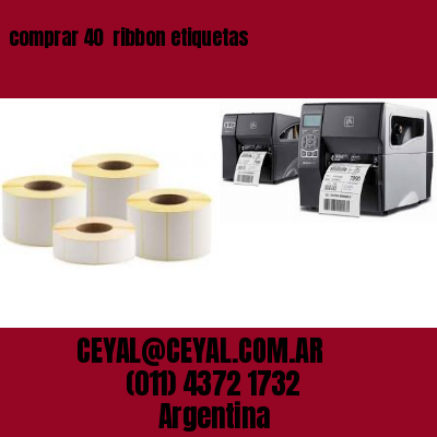 comprar 40  ribbon etiquetas