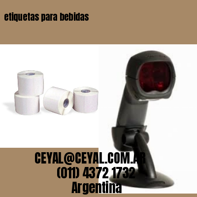 etiquetas para bebidas
