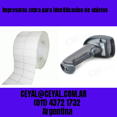 impresoras zebra para identificacion de objetos