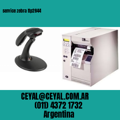 service zebra tlp2844