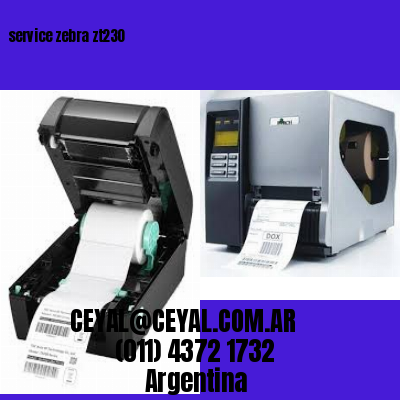 service zebra zt230