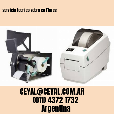 servicio tecnico zebra en Flores