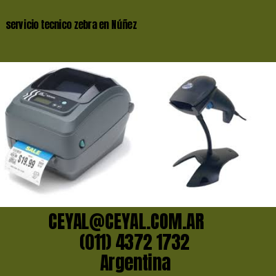 servicio tecnico zebra en Núñez