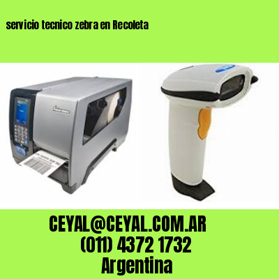 servicio tecnico zebra en Recoleta